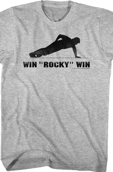 Pushup Win Rocky Win T-Shirt