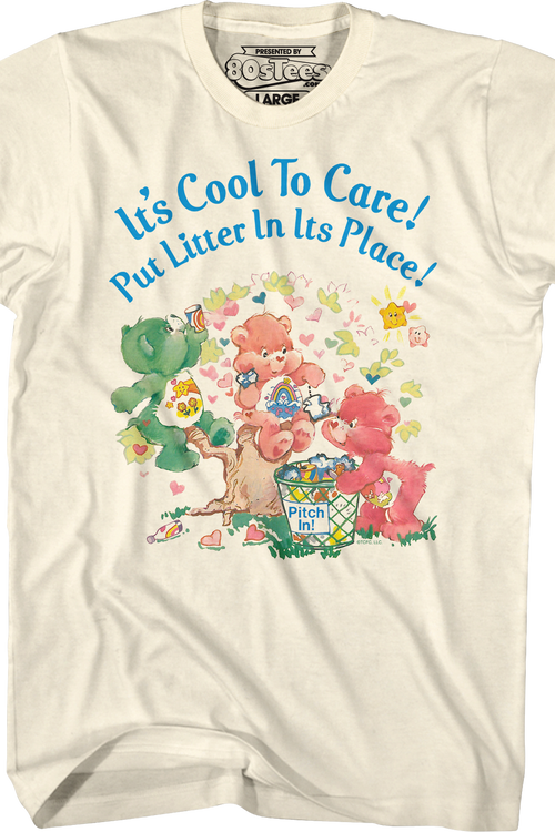 Put Litter In Its Place Care Bears T-Shirtmain product image