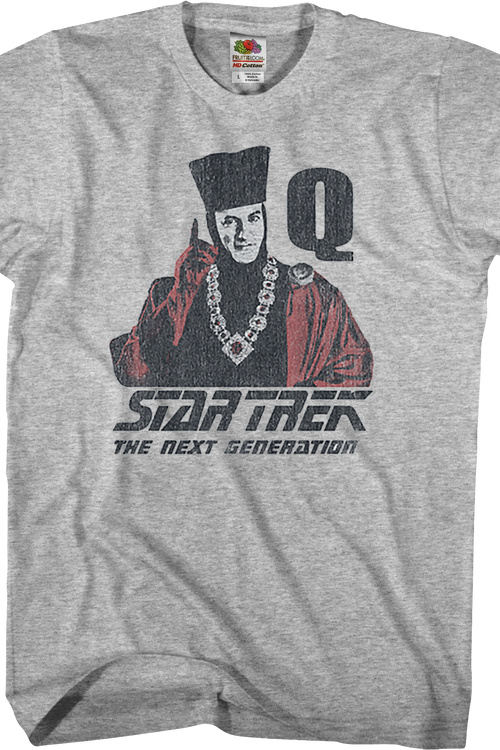Q Star Trek The Next Generation T-Shirtmain product image