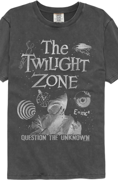 Question The Unknown Twilight Zone Comfort Colors Brand T-Shirt