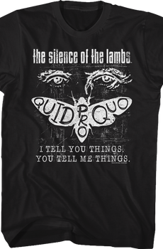 Quid Pro Quo Silence of the Lambs T-Shirt