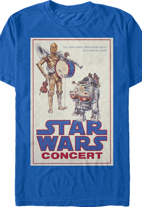 Star Wars Droid Concert T-Shirt
