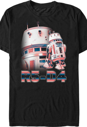 R5-D4 The Mandalorian Star Wars T-Shirt