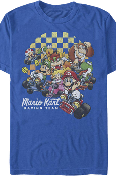Racing Team Mario Kart T-Shirt