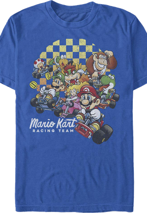 Racing Team Mario Kart T-Shirt
