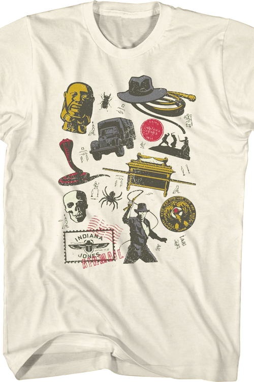 Raiders of the Lost Ark Icons Indiana Jones T-Shirtmain product image