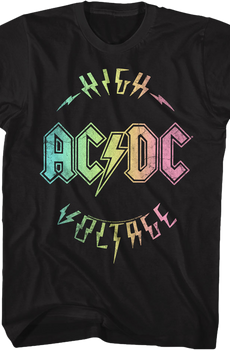 Rainbow High Voltage ACDC T-Shirt
