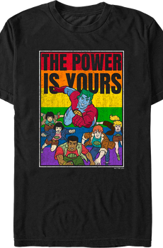 Rainbow Power Is Yours Captain Planet T-Shirt