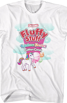 Rainbow Sherbet Cotton Candy Fluffy Stuff T-Shirt