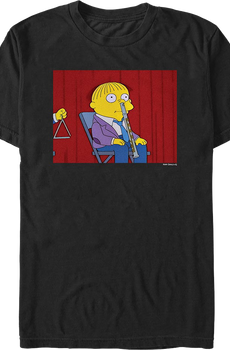 Ralph With A Flute Up His Nose Simpsons T-Shirt