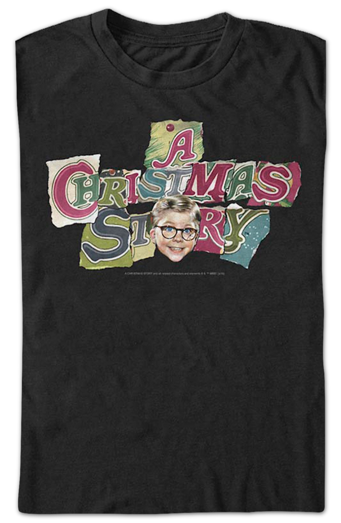 Ralphie Logo A Christmas Story TShirt