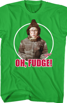 Ralphie Oh Fudge Christmas Story T-Shirt