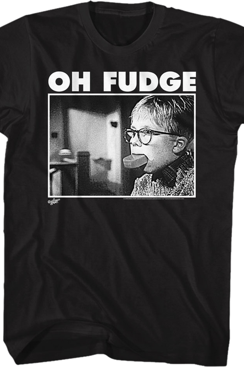 Ralphie Oh Fudge Christmas Story Shirtmain product image