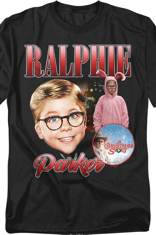Ralphie Parker Collage Christmas Story T-Shirtmain product image