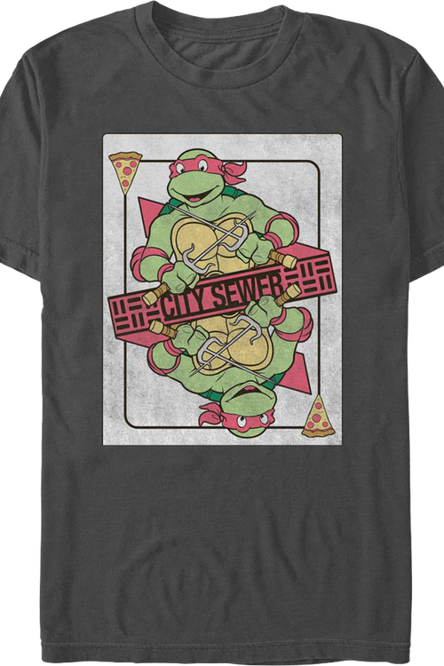 Raphael Playing Card Teenage Mutant Ninja Turtles T-Shirtmain product image