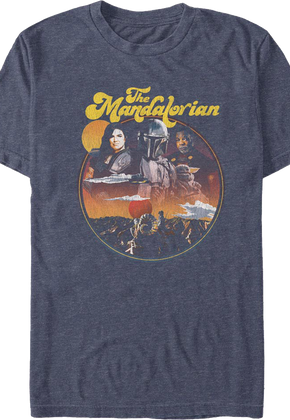 Razor Crest Crew The Mandalorian Star Wars T-Shirt