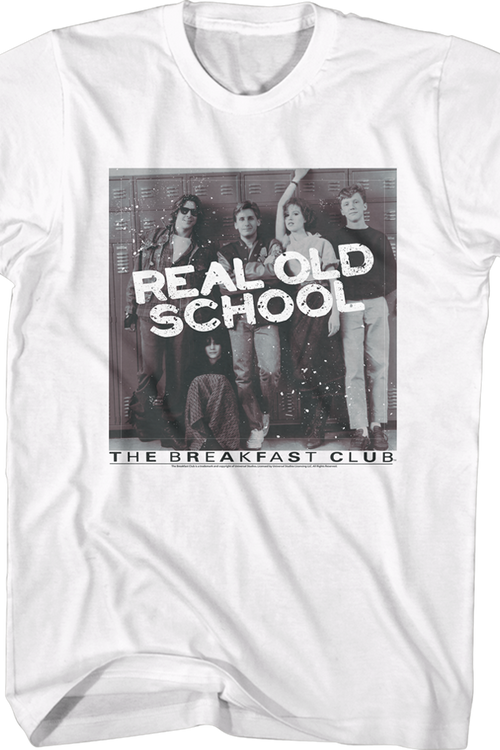 Real Old School Breakfast Club Shirtmain product image