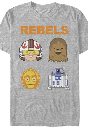 Rebels Emojis Star Wars T-Shirt