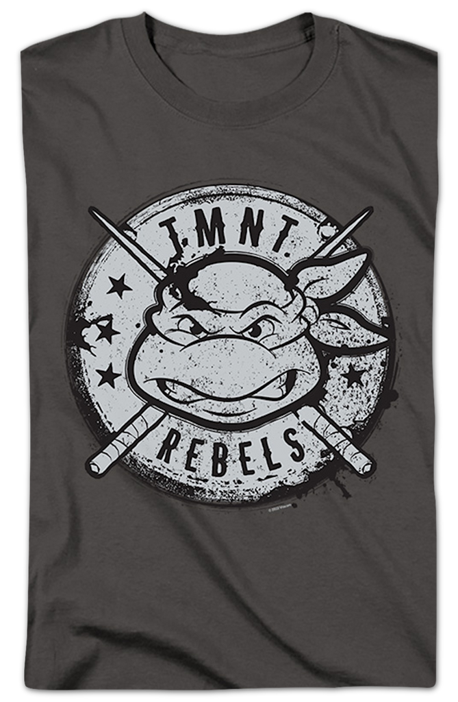 Rebels Logo Teenage Mutant Ninja Turtles TShirt