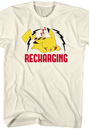 Recharging Pokemon T-Shirt