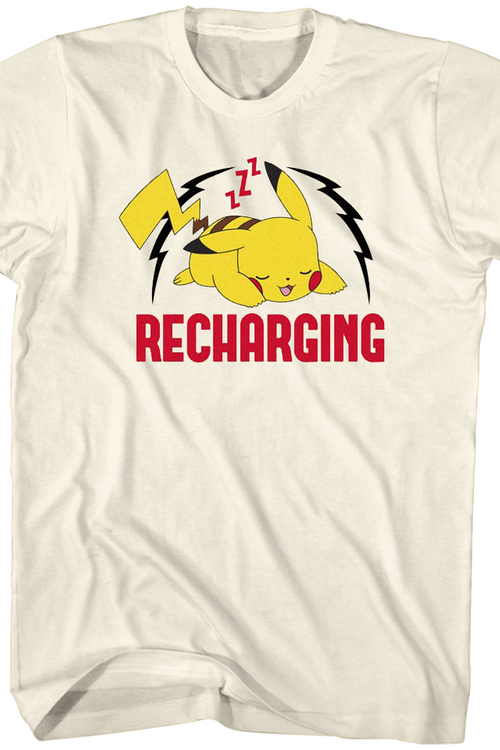 Recharging Pokemon T-Shirtmain product image