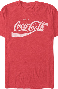 Red Enjoy Coca-Cola T-Shirt