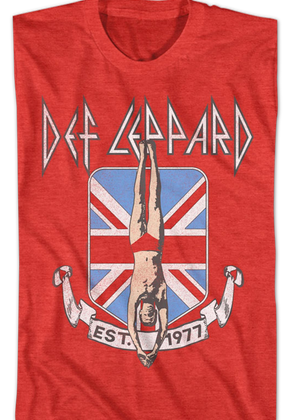 Red Est. 1977 Def Leppard T-Shirt