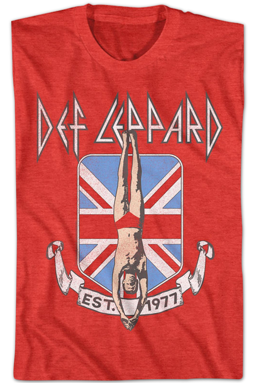 Red Est. 1977 Def Leppard T-Shirtmain product image