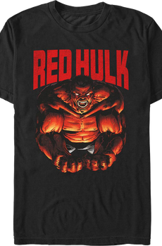 Red Hulk Marvel Comics T-Shirt