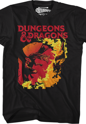 Red Inferno Dungeons & Dragons T-Shirt