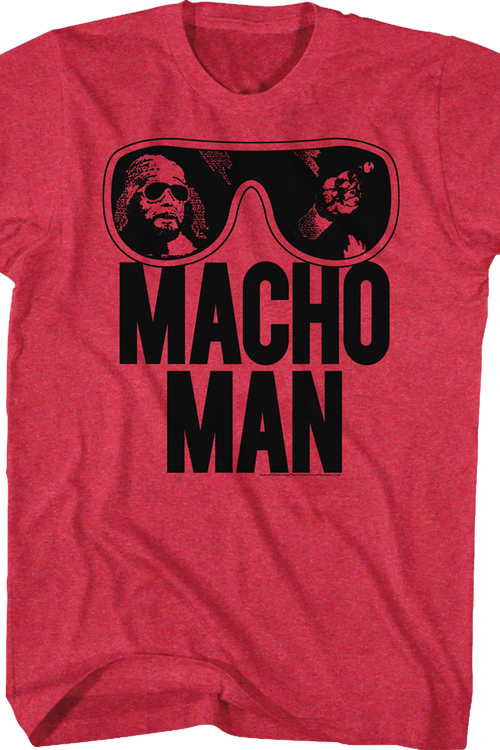Red Macho Man Shirtmain product image