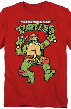 Red Raphael Teenage Mutant Ninja Turtles T-Shirt