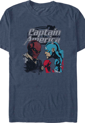 Red Skull vs. Captain America Marvel Comics T-Shirt