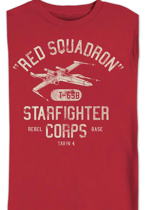 Red Squadron Starfighter Corps Star Wars Sweatshirt