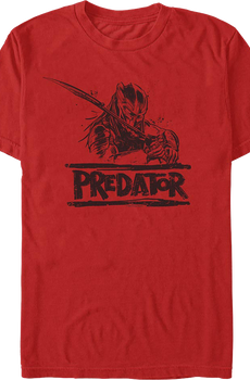 Red Sword Predator Badlands T-Shirt