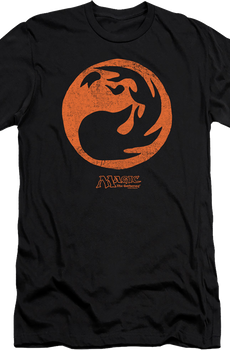 Red Symbol Magic The Gathering T-Shirt
