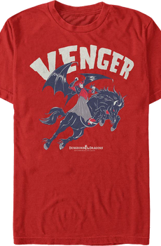 Red Venger Dungeons & Dragons T-Shirt