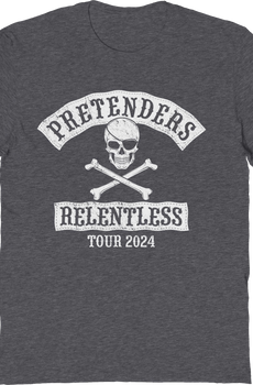 Relentless Tour 2024 Pretenders T-Shirt