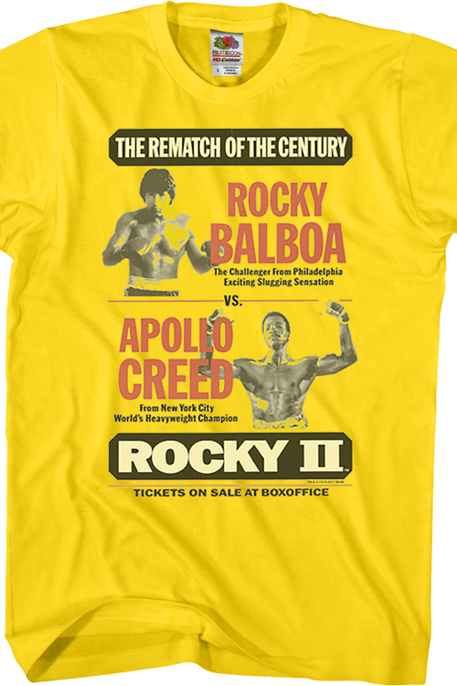 Rematch of the Century Rocky T-Shirtmain product image