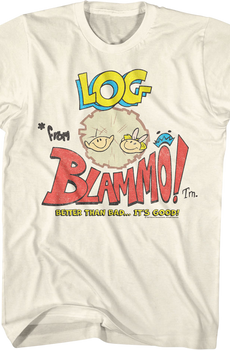 Log Ren And Stimpy T-Shirt