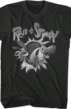 Vintage Logo Ren And Stimpy T-Shirt