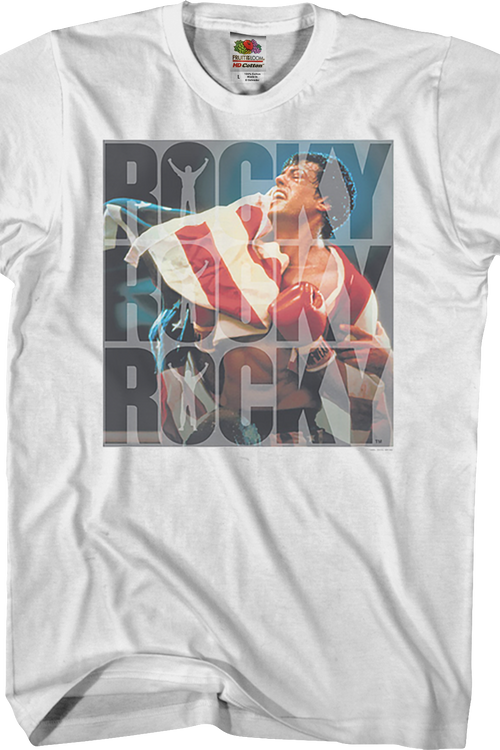 Repeated Logo Rocky T-Shirtmain product image