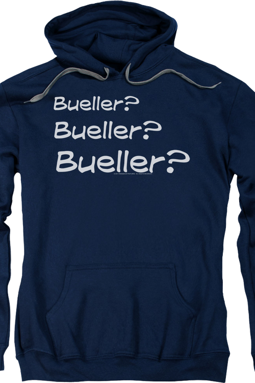 Repeating Bueller Name Ferris Bueller's Day Off Hoodiemain product image