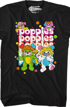 Repeating Logo Popples T-Shirt