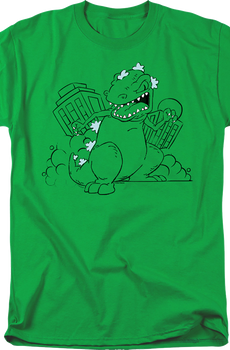 Reptar Destruction Rugrats T-Shirt