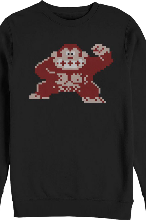 Retro 8-Bit Donkey Kong Sweatshirtmain product image