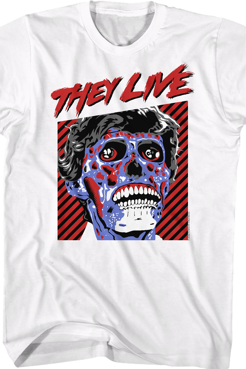 Retro Alien They Live T-Shirtmain product image