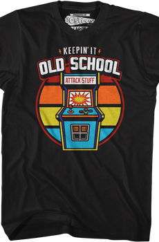 Retro Arcade Game Keepin' It Old School T-Shirt