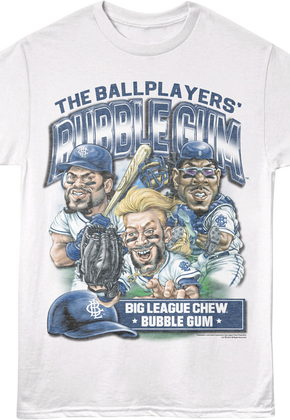 Retro Ballplayers' Bubble Gum Big League Chew T-Shirt