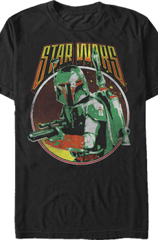 Retro Boba Fett Star Wars T-Shirt
